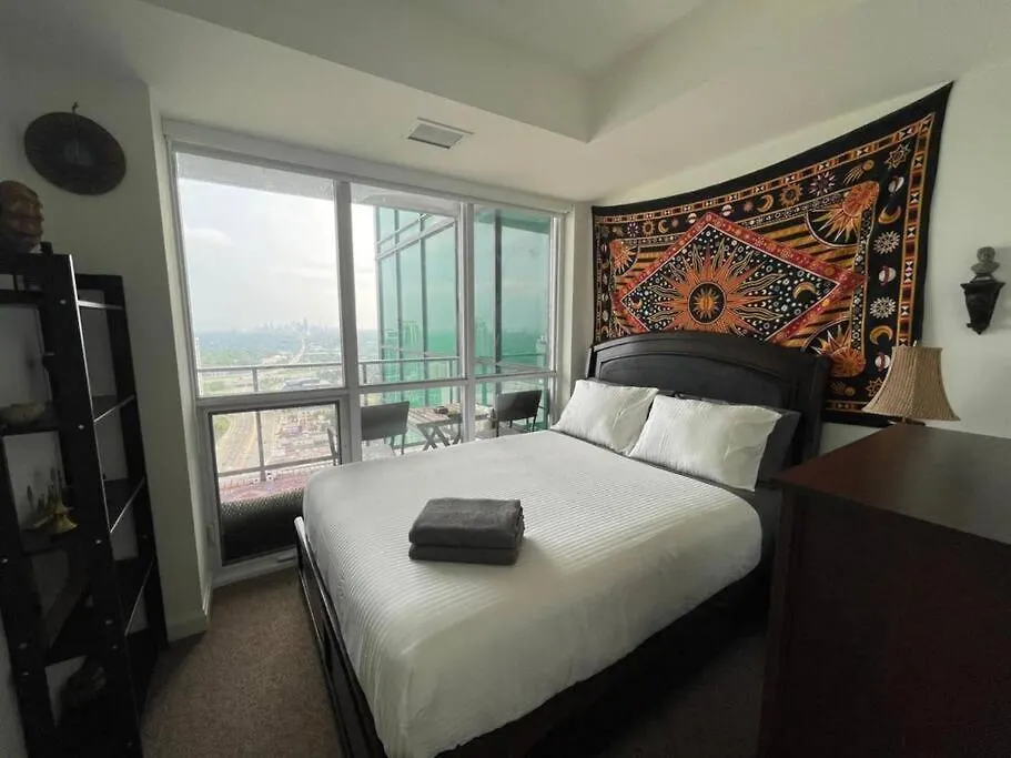 Cozy 2 Bedroom Boho Apartment North York Skyscraper Toronto